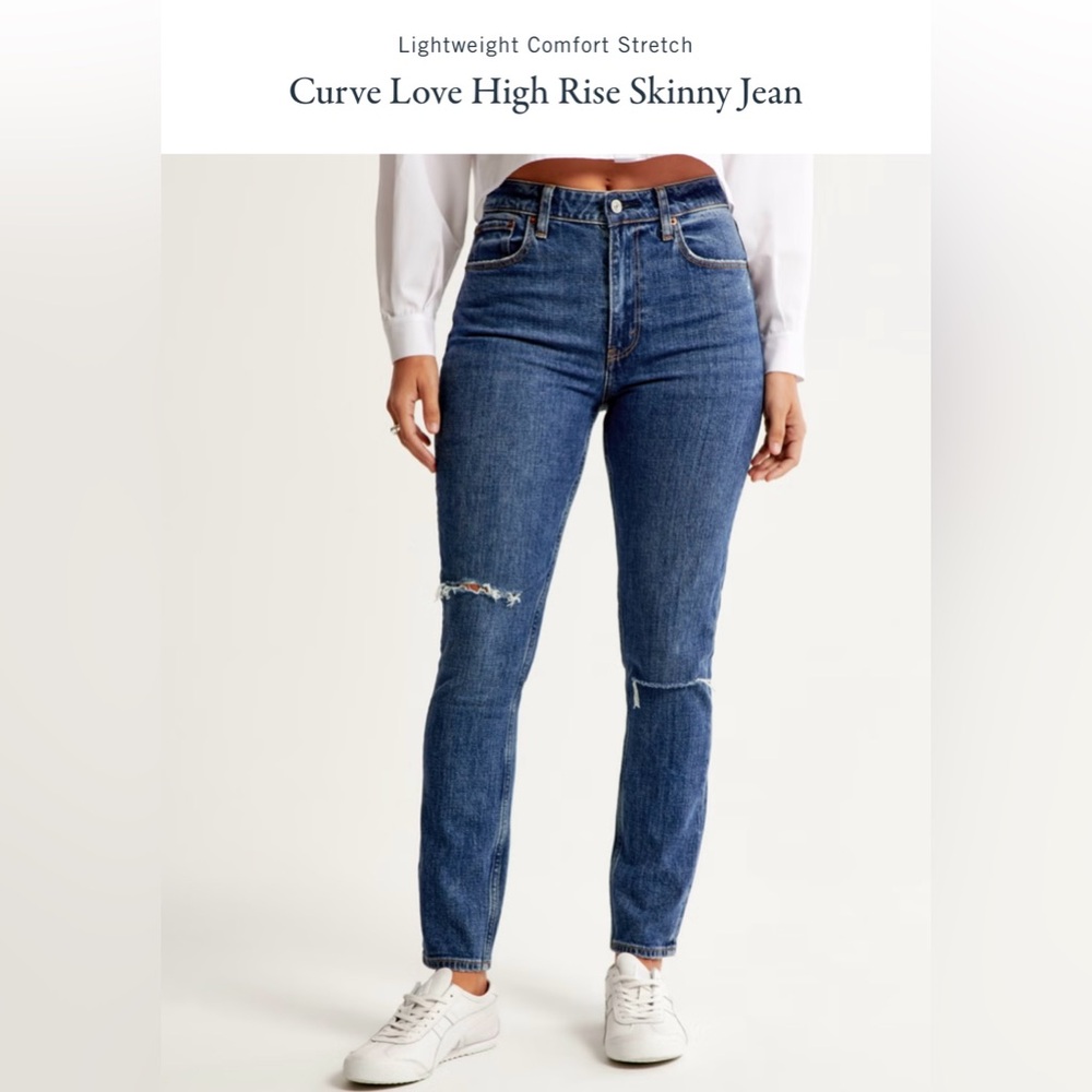 Abercrombie Curve Love High Rise Skinny Jean
